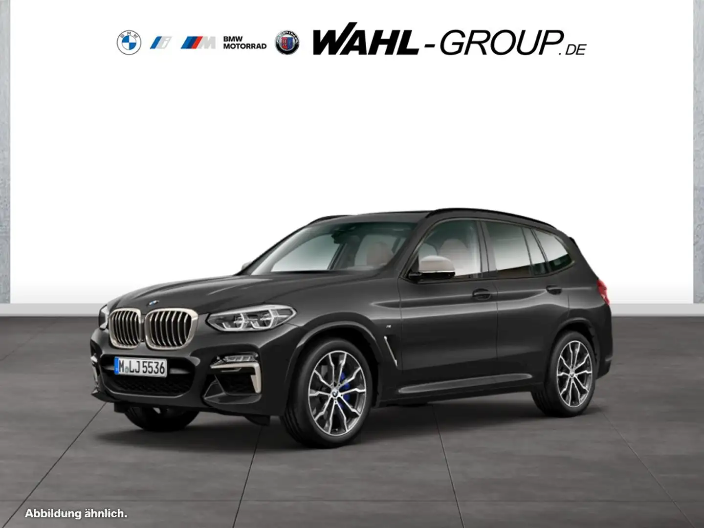 BMW X3 M 40i Head-Up HiFi LED WLAN Pano.Dach AHK Grau - 1