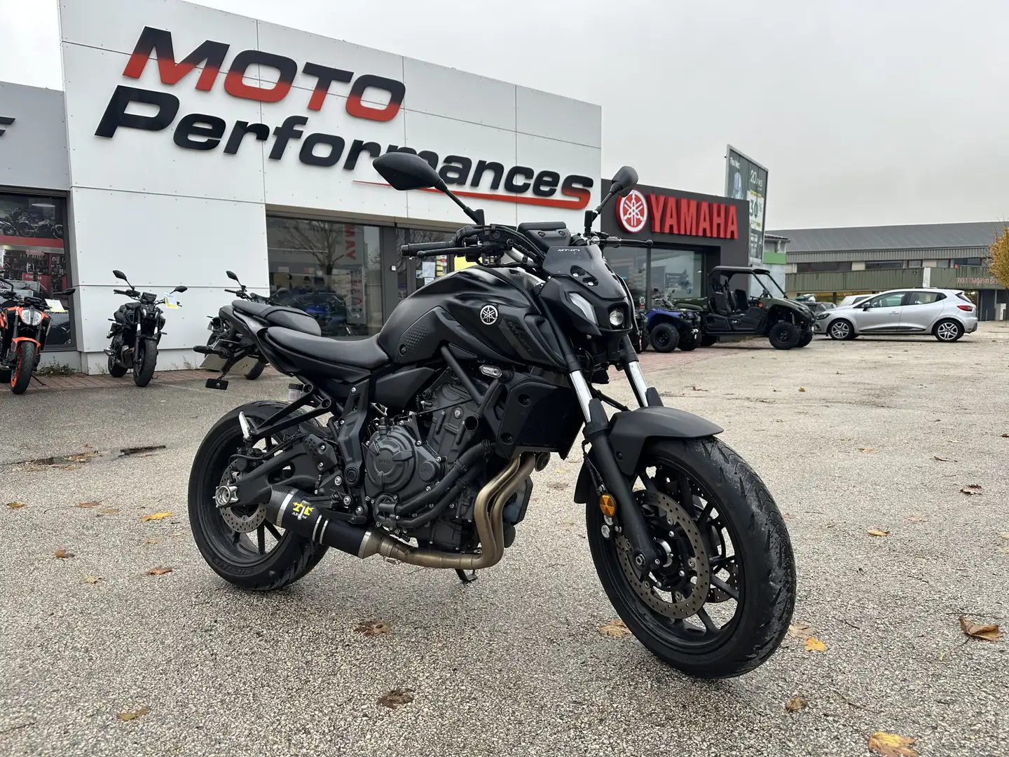 Yamaha MT-07 Zwart - 1