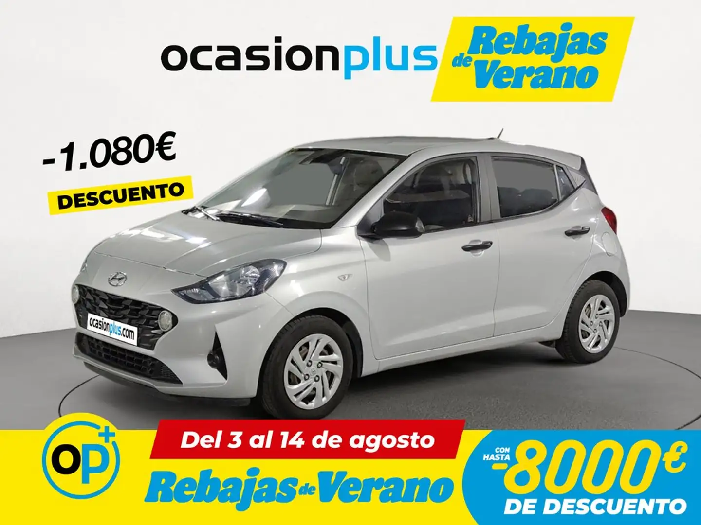Hyundai i10 1.0 MPI Essence Gris - 1