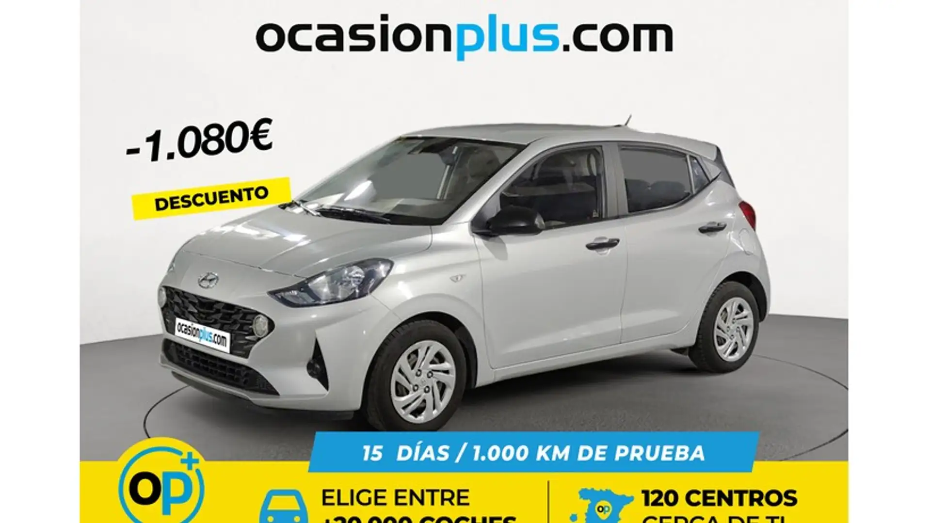 Hyundai i10 1.0 MPI Essence Plateado - 1