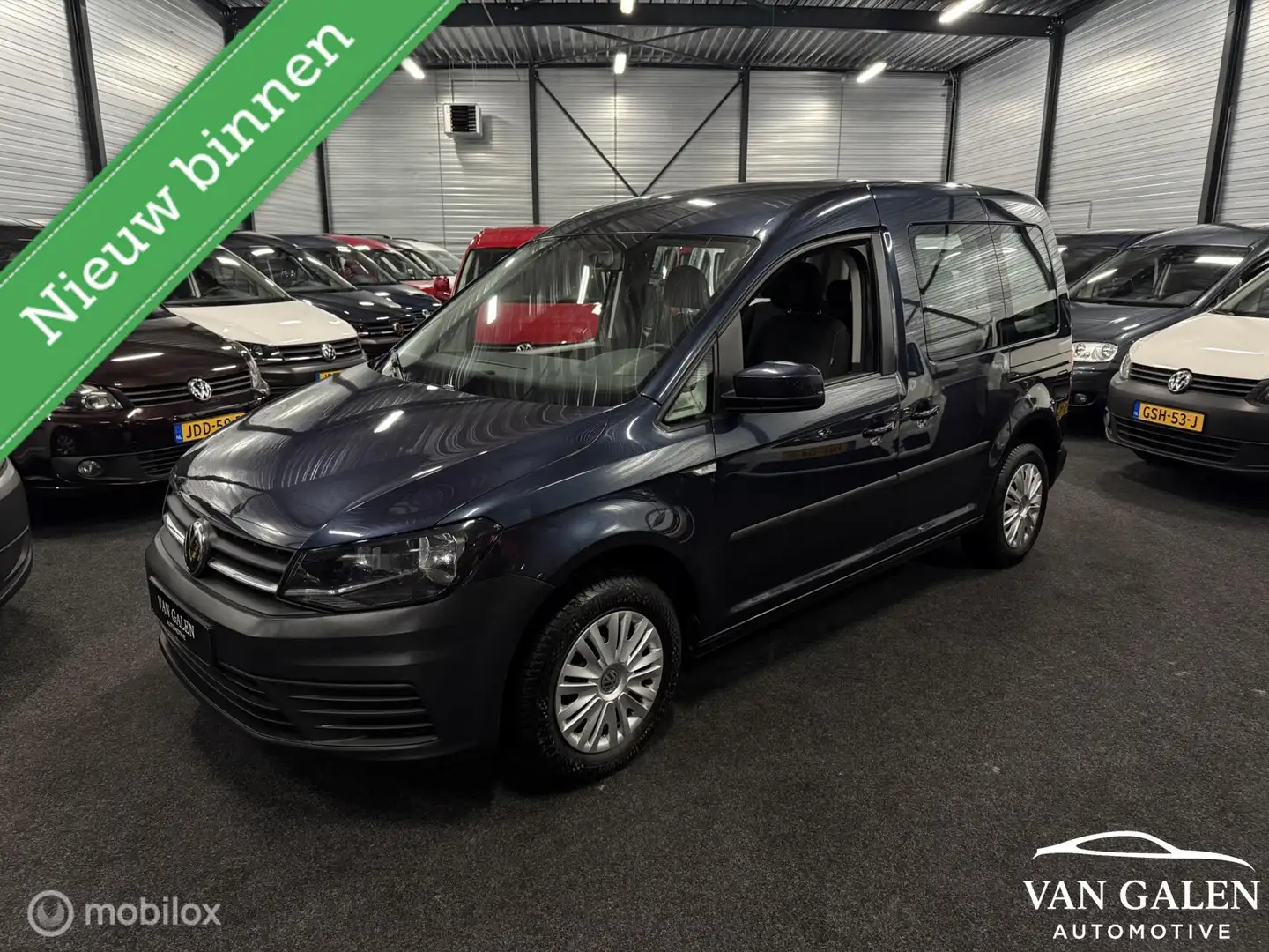 Volkswagen Caddy Combi 1.0 TSI Airco|Navigatie|Bluetooth|Apk Bleu - 1