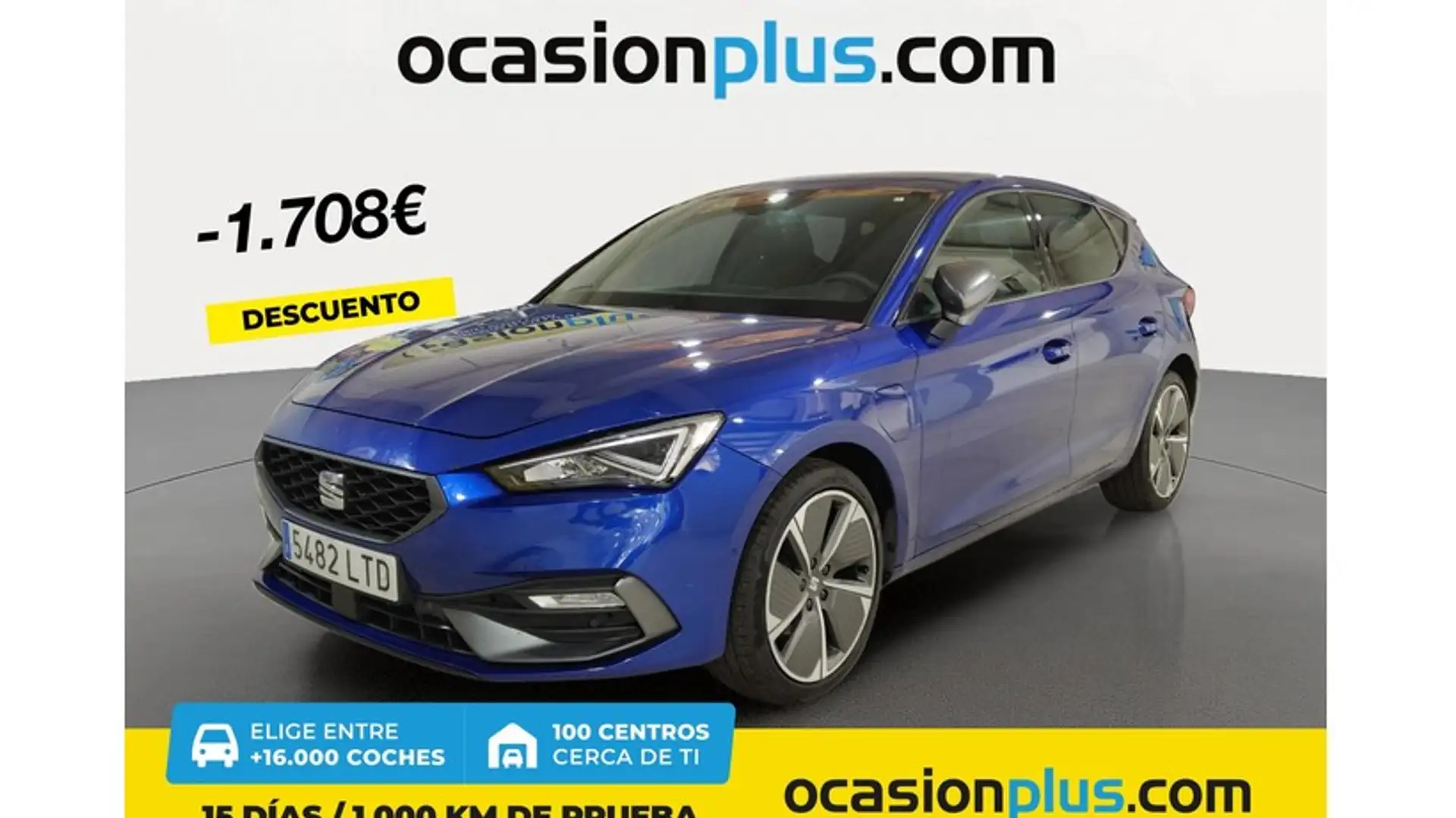 SEAT Leon 1.4 TSI e-Hybrid S&S FR DSG-6 204 Azul - 1