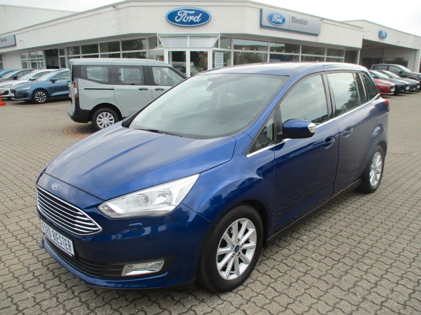 Ford Grand C-Max Grand C-MAX Titanium  AHK + PDC +Kam Blau - 2