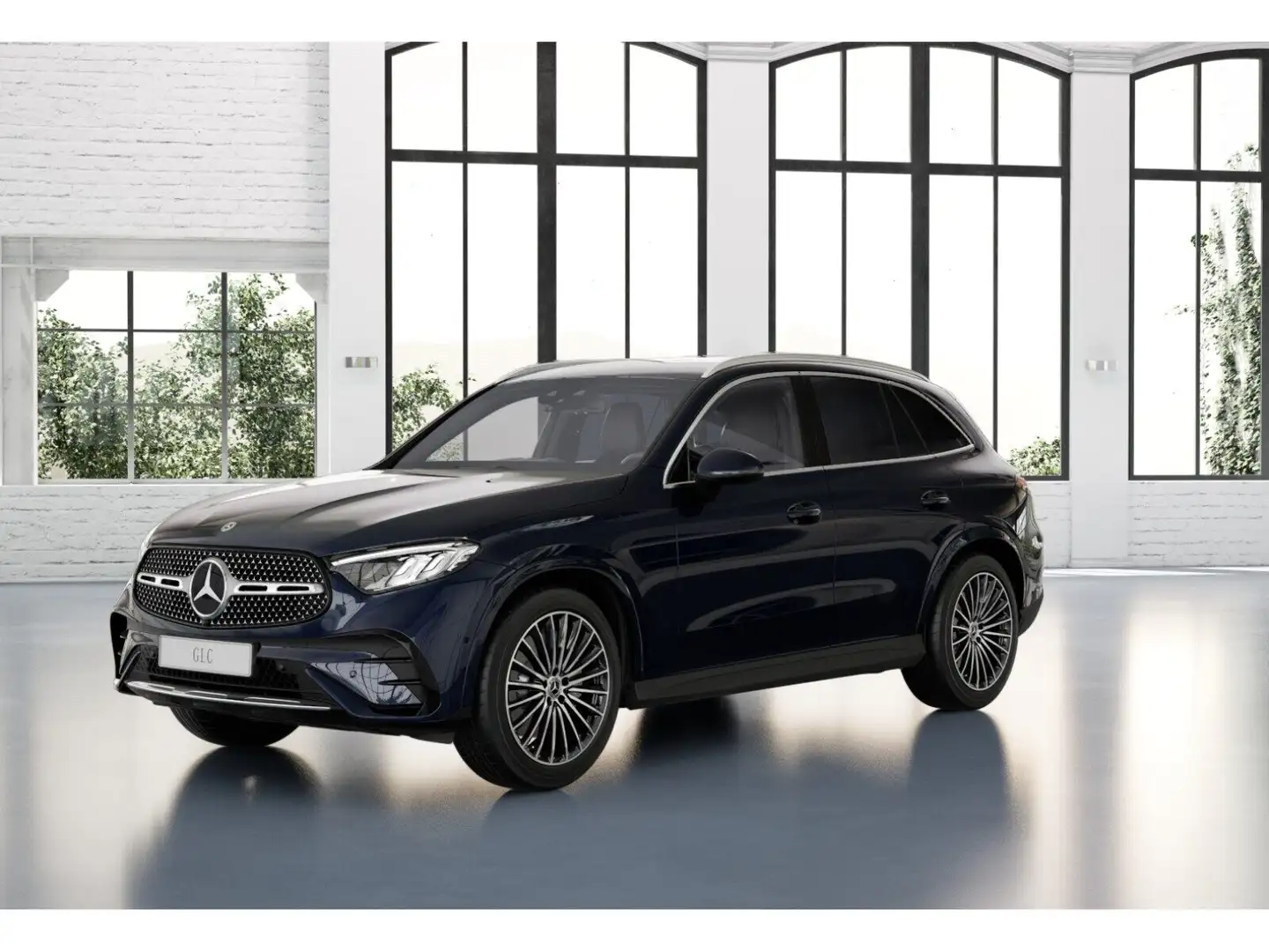 Mercedes-Benz GLC 450 d 4M AMG+MBUX+DISTR+AMBIENTE+KAMERA+AHK Bleu - 1