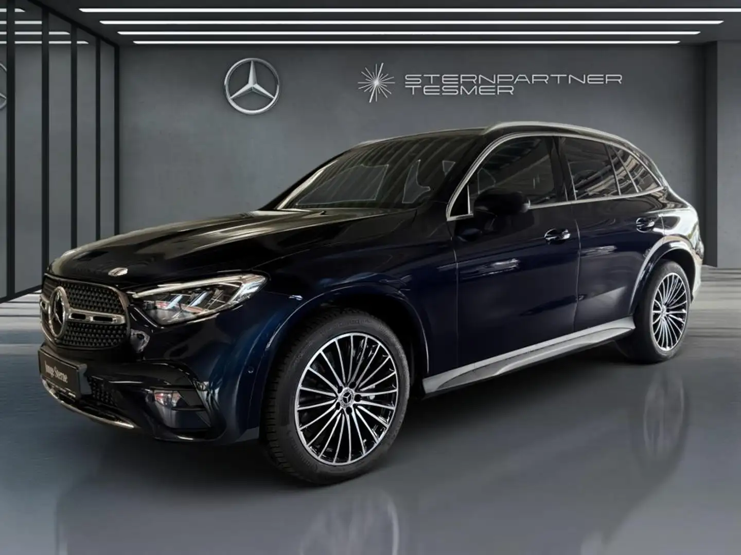 Mercedes-Benz GLC 450 d 4M AMG+MBUX+DISTR+AMBIENTE+KAMERA+AHK Niebieski - 2