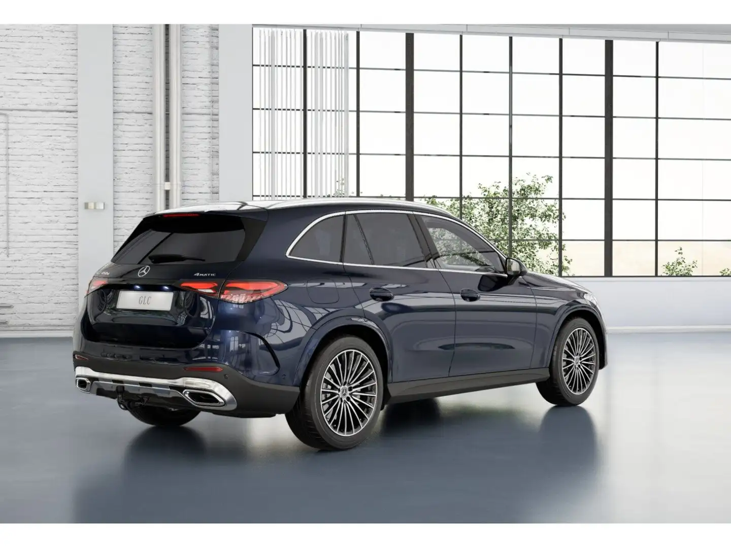 Mercedes-Benz GLC 450 d 4M AMG+MBUX+DISTR+AMBIENTE+KAMERA+AHK Bleu - 2