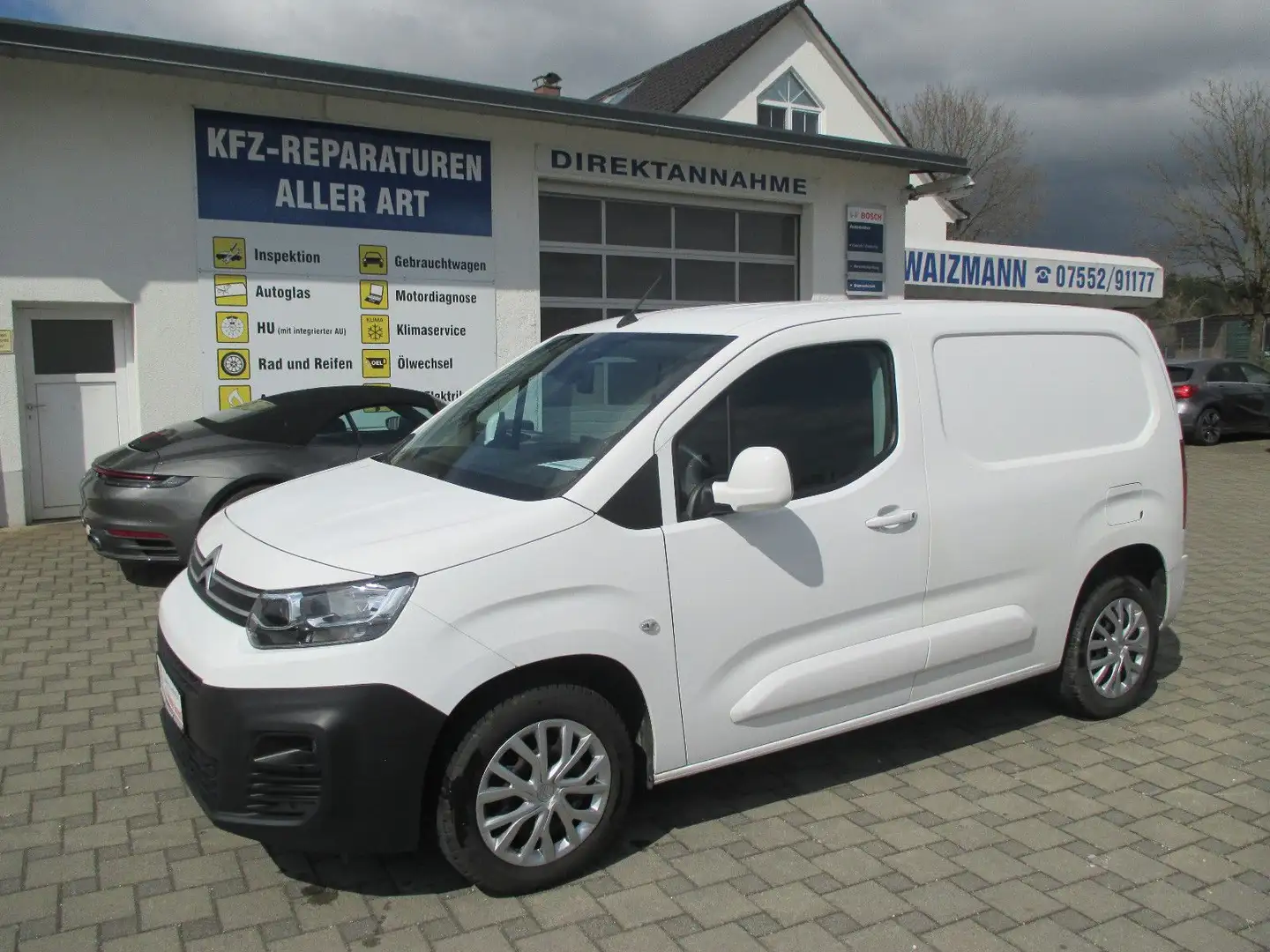 Citroen Berlingo 1.5 HDI Kasten Driver M/L1, Navi Weiß - 1