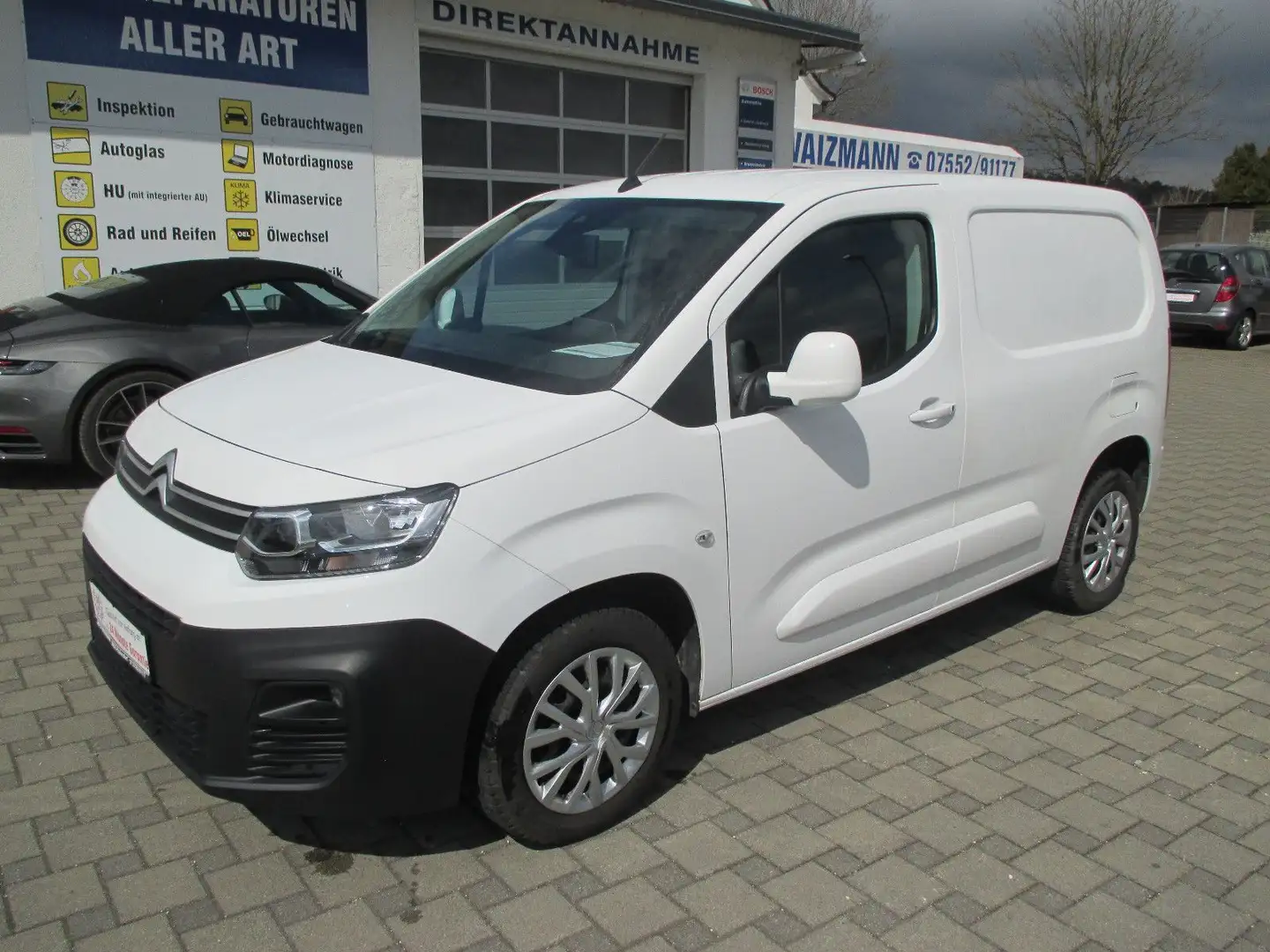 Citroen Berlingo 1.5 HDI Kasten Driver M/L1, Navi Weiß - 2