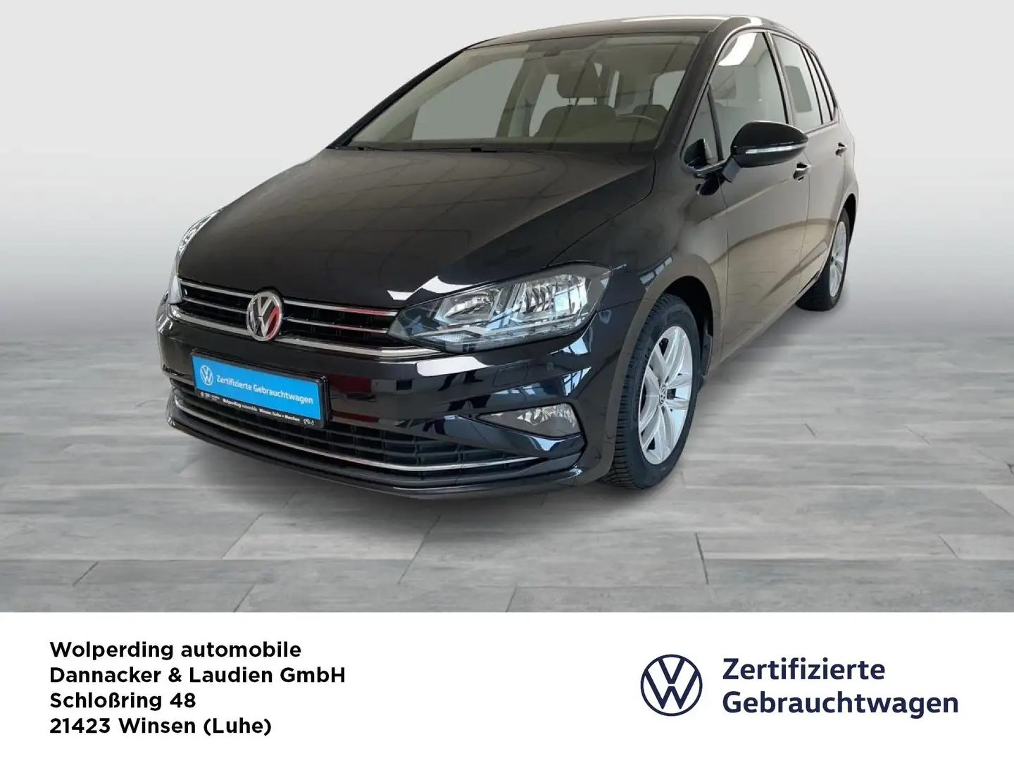 Volkswagen Golf Sportsvan 1.5 TSI Comfortline Bluetooth Klima Noir - 1