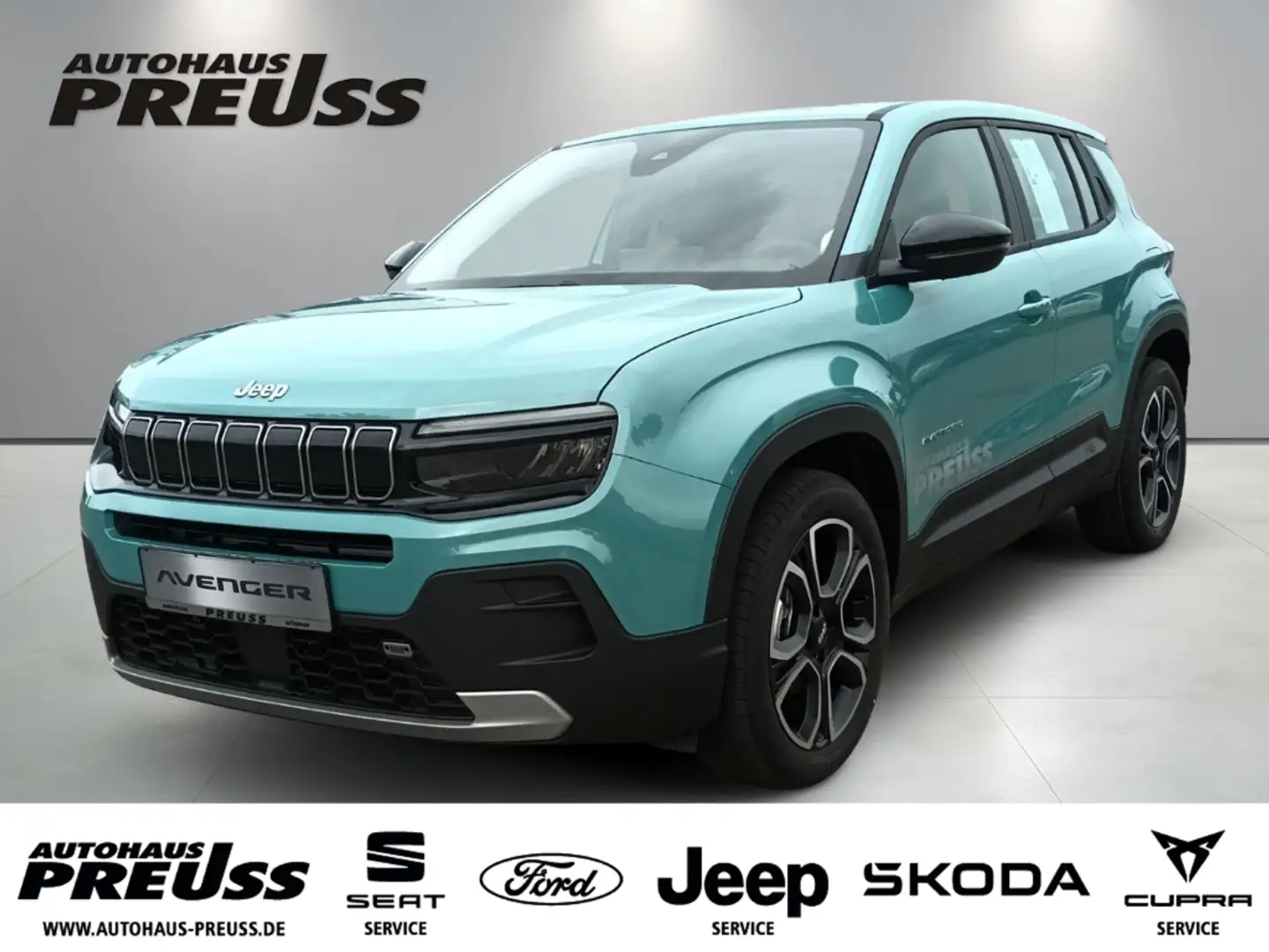 Jeep Avenger Altitude 1,2 GSE Bleu - 1