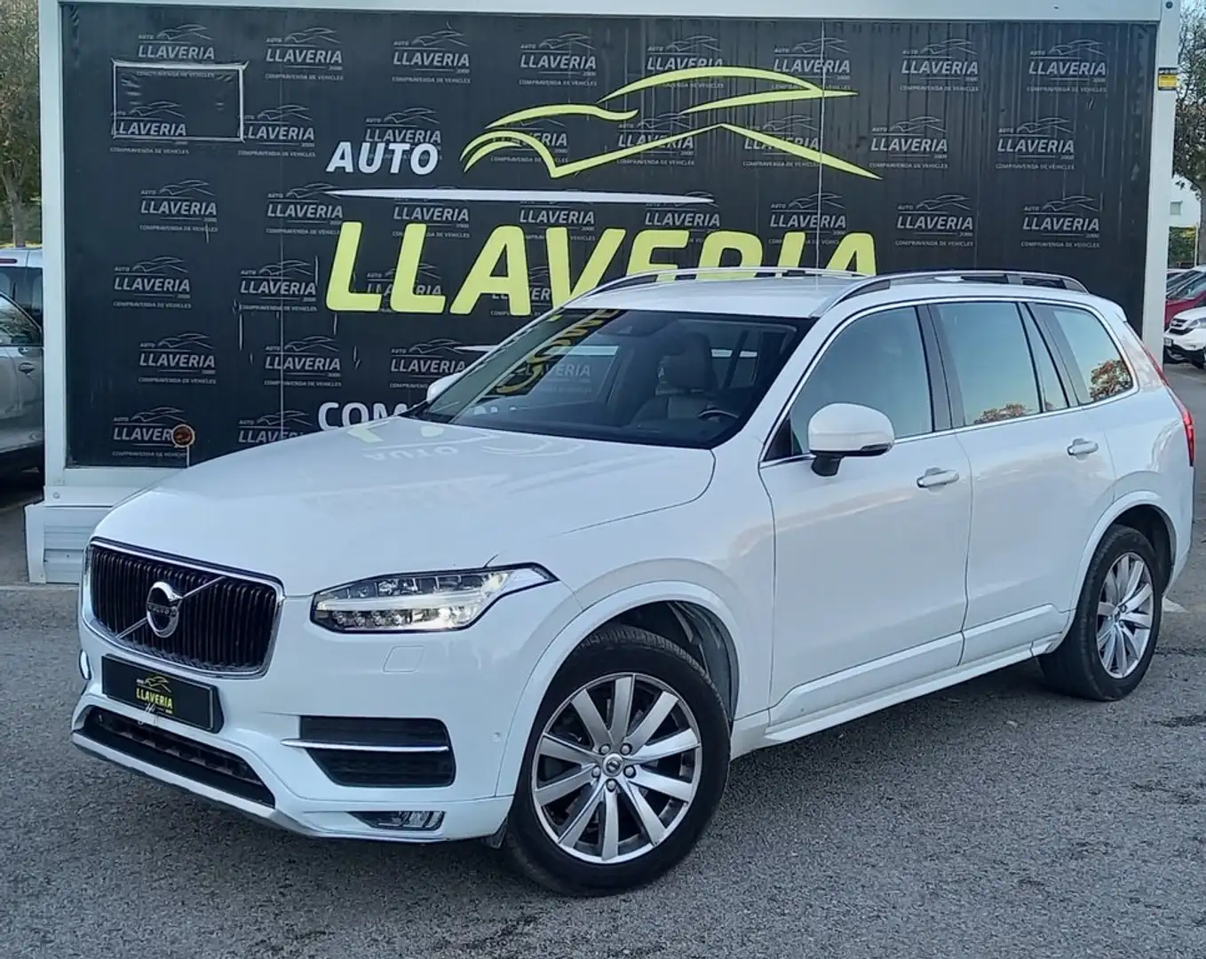 Volvo XC90 D4 Kinetic 7pl. Aut. Blanc - 1