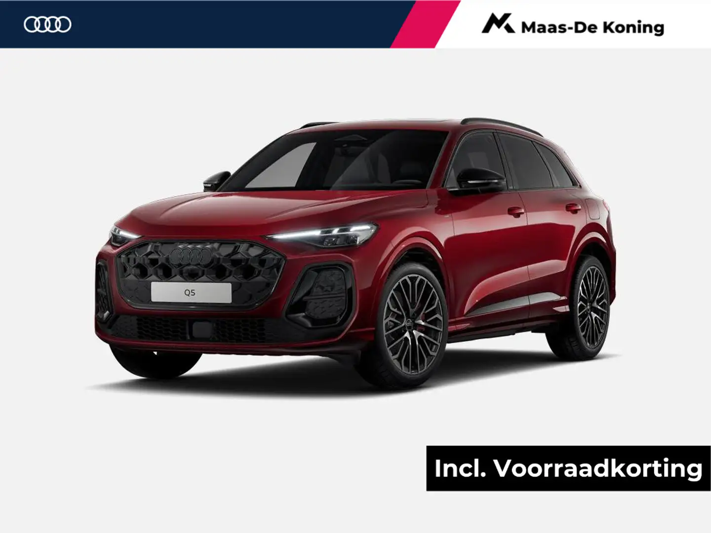Audi Q5 2.0 TFSI e-hybrid quattro S edition Competition · Rojo - 1