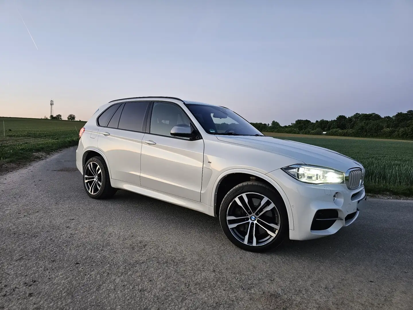 BMW X5 M M50 d Белый - 2