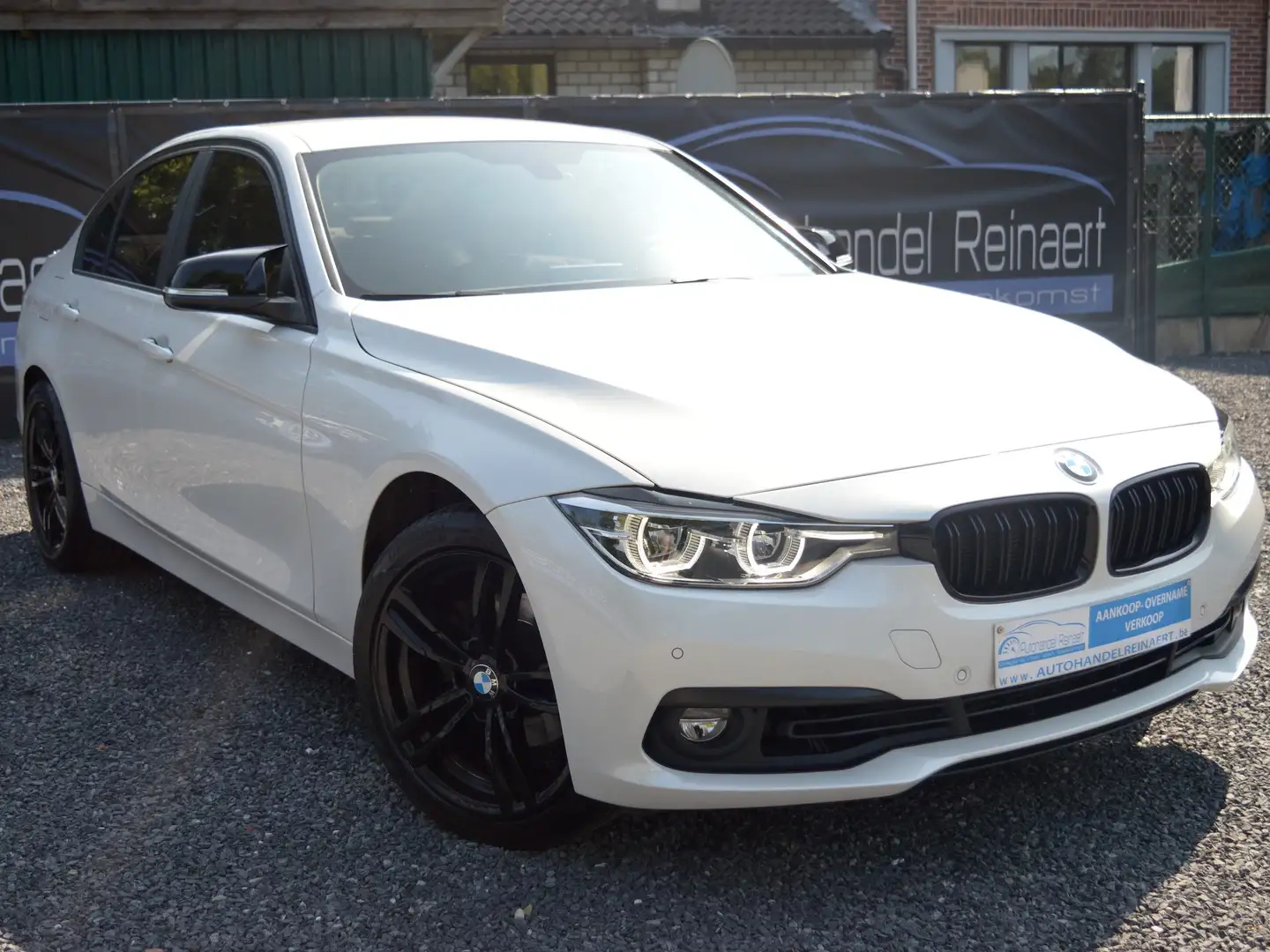 BMW 318 318i Sport (EU6d-TEMP) Airco, Xenon + 12m Garantie Blanc - 2