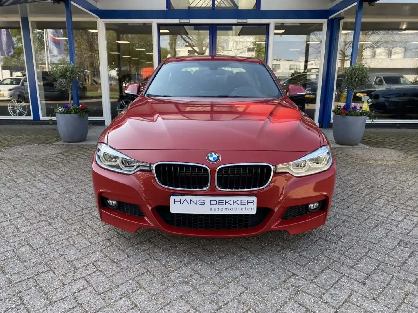BMW 330 3-serie Automaat Navigatie leer 330e Rood - 2