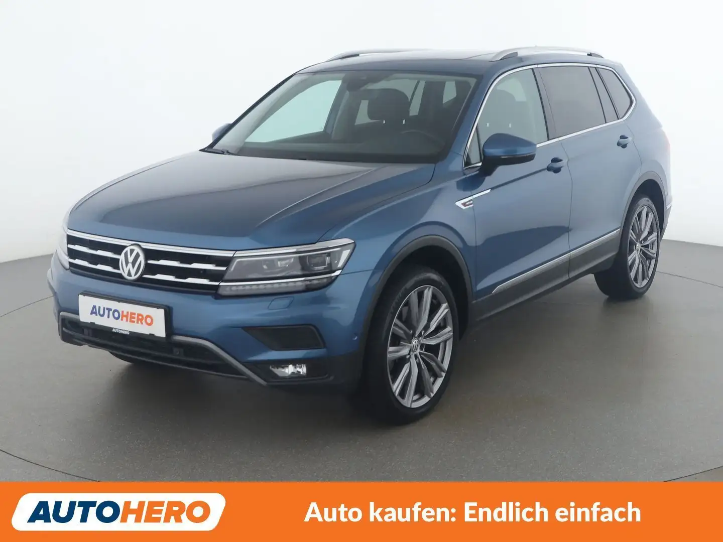Volkswagen Tiguan Allspace 2.0 TDI Highline 4Motion Blau - 1