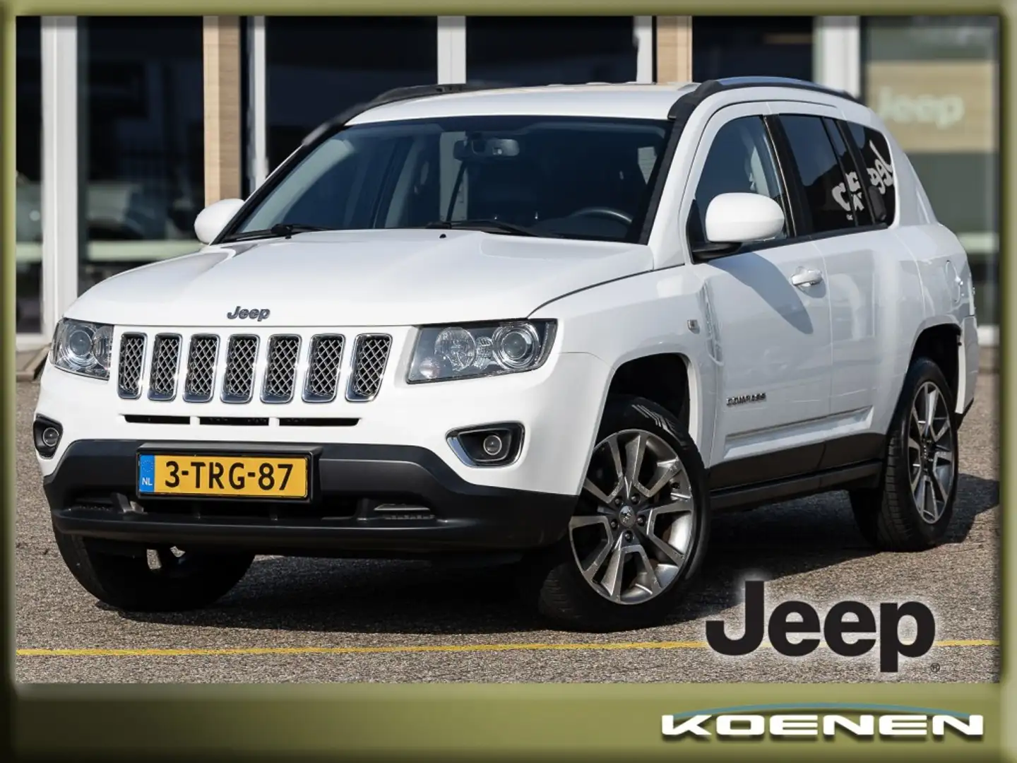 Jeep Compass 2.0 Limited Automaat CLIMATRONIC / NAVI Weiß - 1