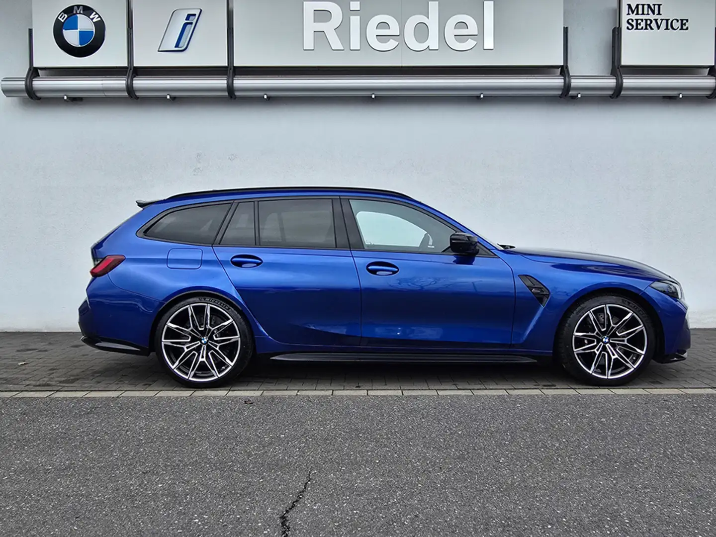BMW M3 Competion M xDrive Touring LCPro*Harman*PA+* Bleu - 2