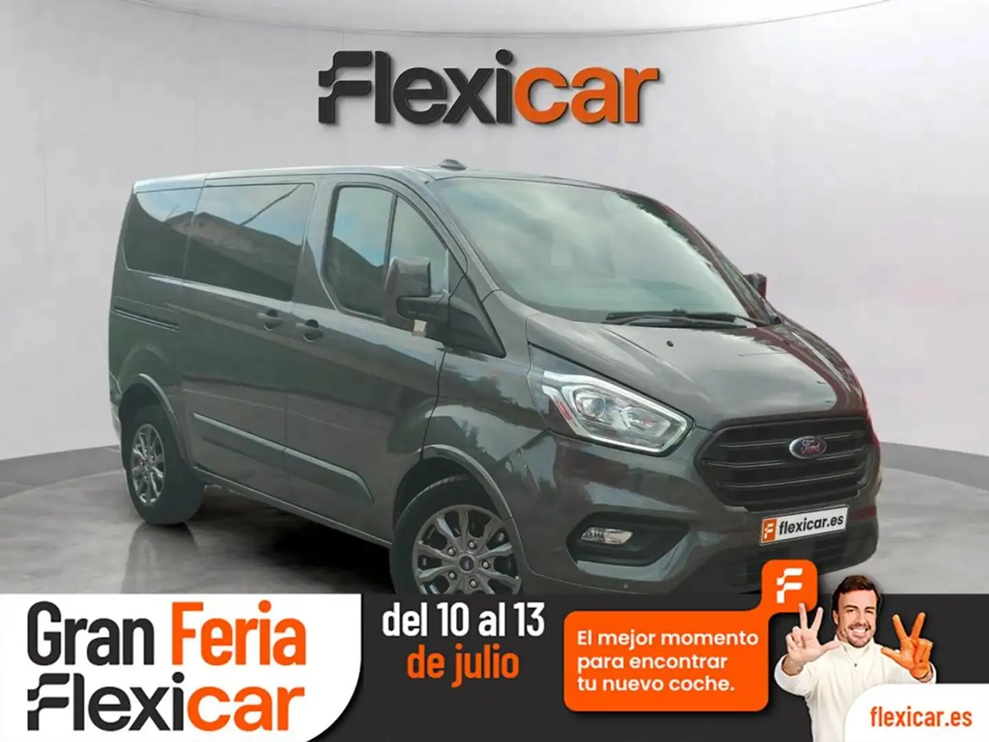 Ford Tourneo Custom 2.0 EcoBlue Titanium 150 Gris - 1