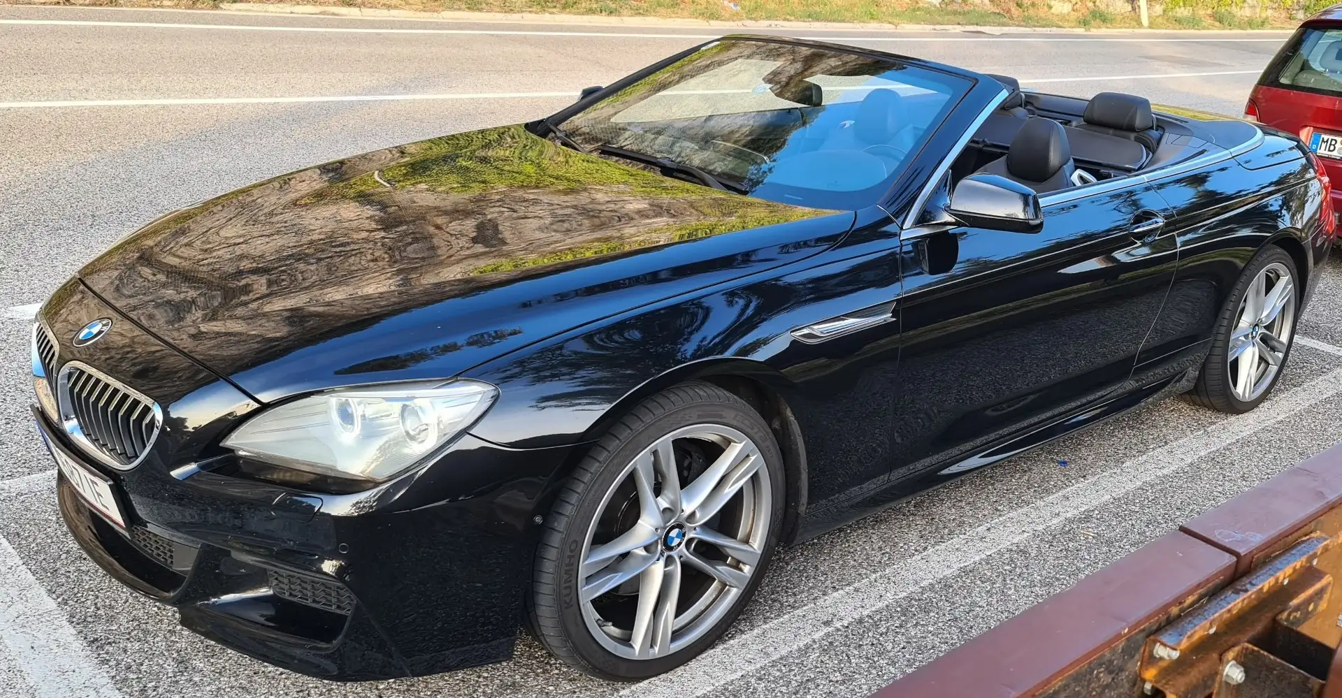 BMW 640 640d Cabrio xDrive Aut. Schwarz - 2