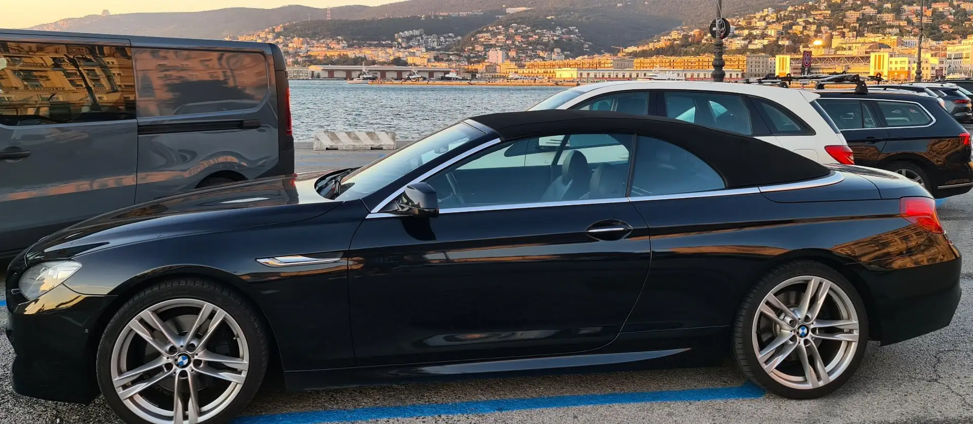 BMW 640 640d Cabrio xDrive Aut. Schwarz - 1