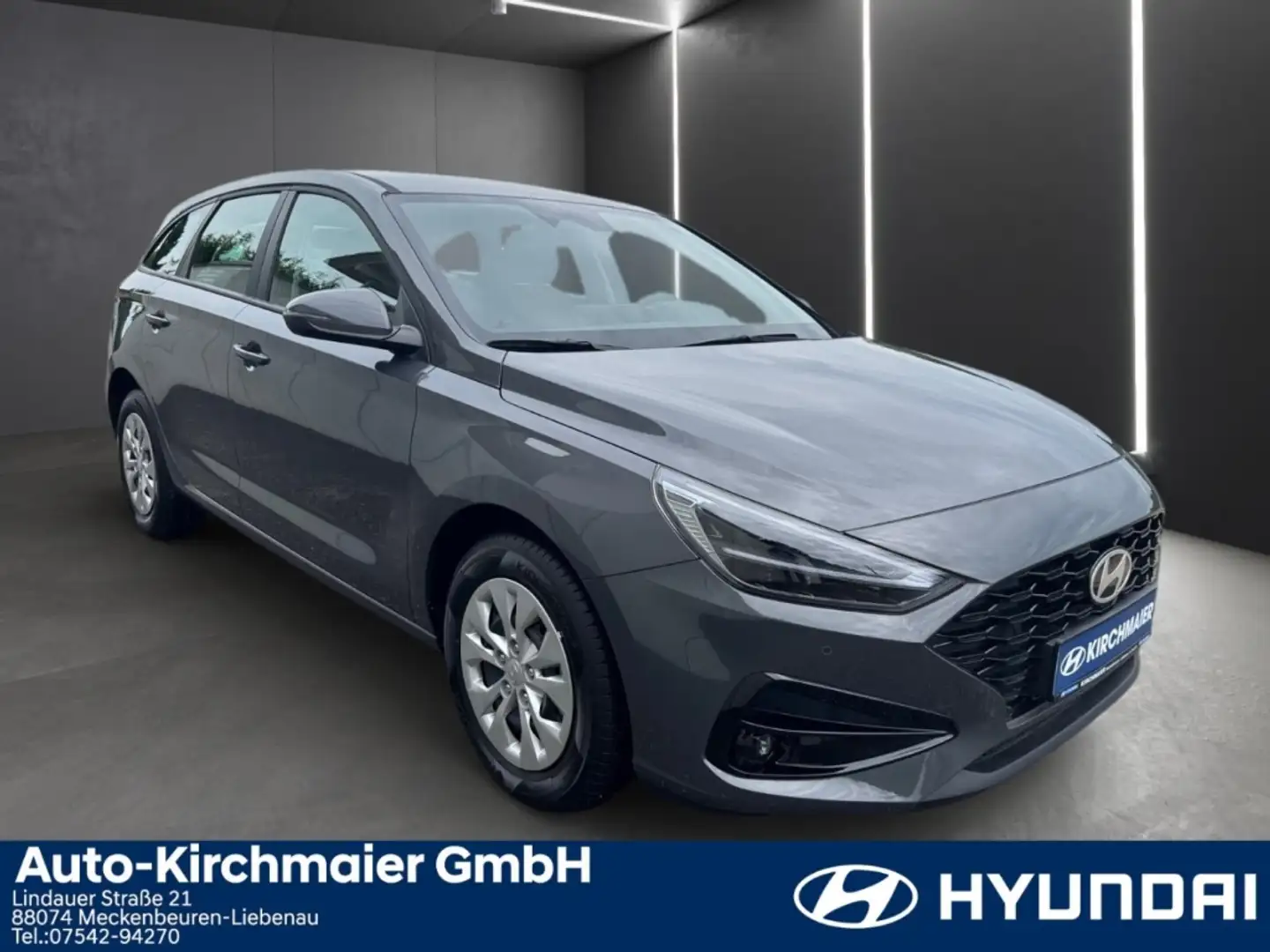 Hyundai i30 Kombi 1.0 T-GDI Modern Comfort Navi LED Sitzh. R-K Gris - 2