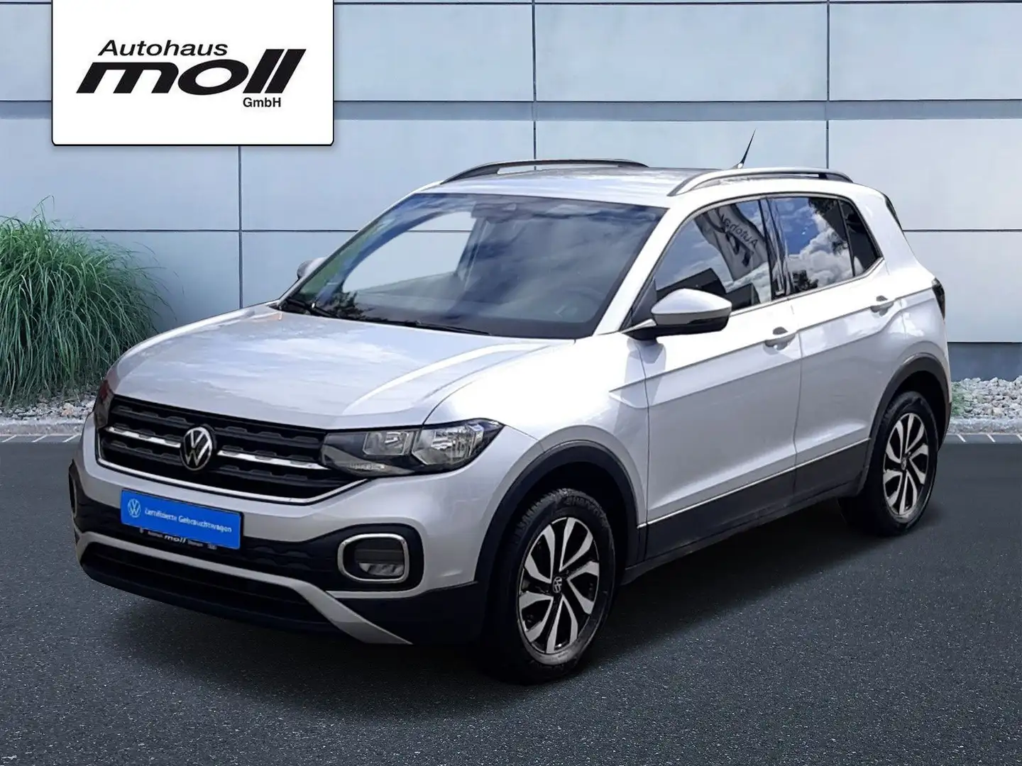 Volkswagen T-Cross ACTIVE 1.0 TSI, Navi, Rear View, ACC Plateado - 2