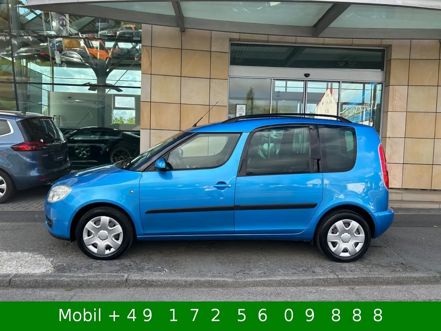 Skoda Roomster Style Klimaauto Sitzheizung ZV 8-fach b Blau - 1