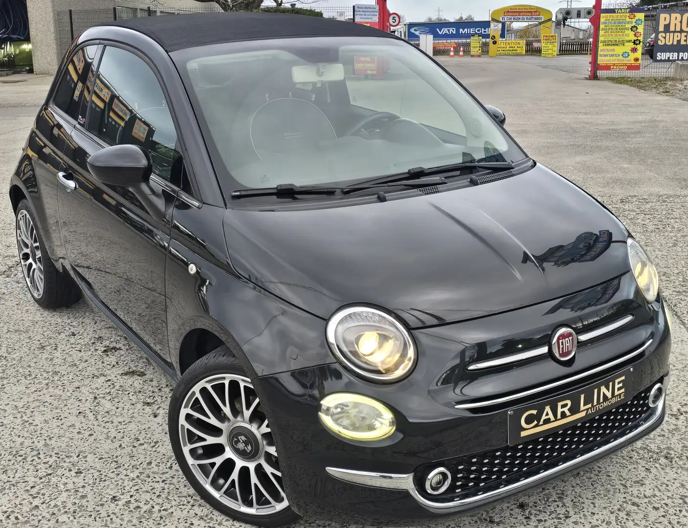 Fiat 500C CABRIO 1.2i Sport AIRCO/NAVI/CRUISE/JA17"ABARTH - 1