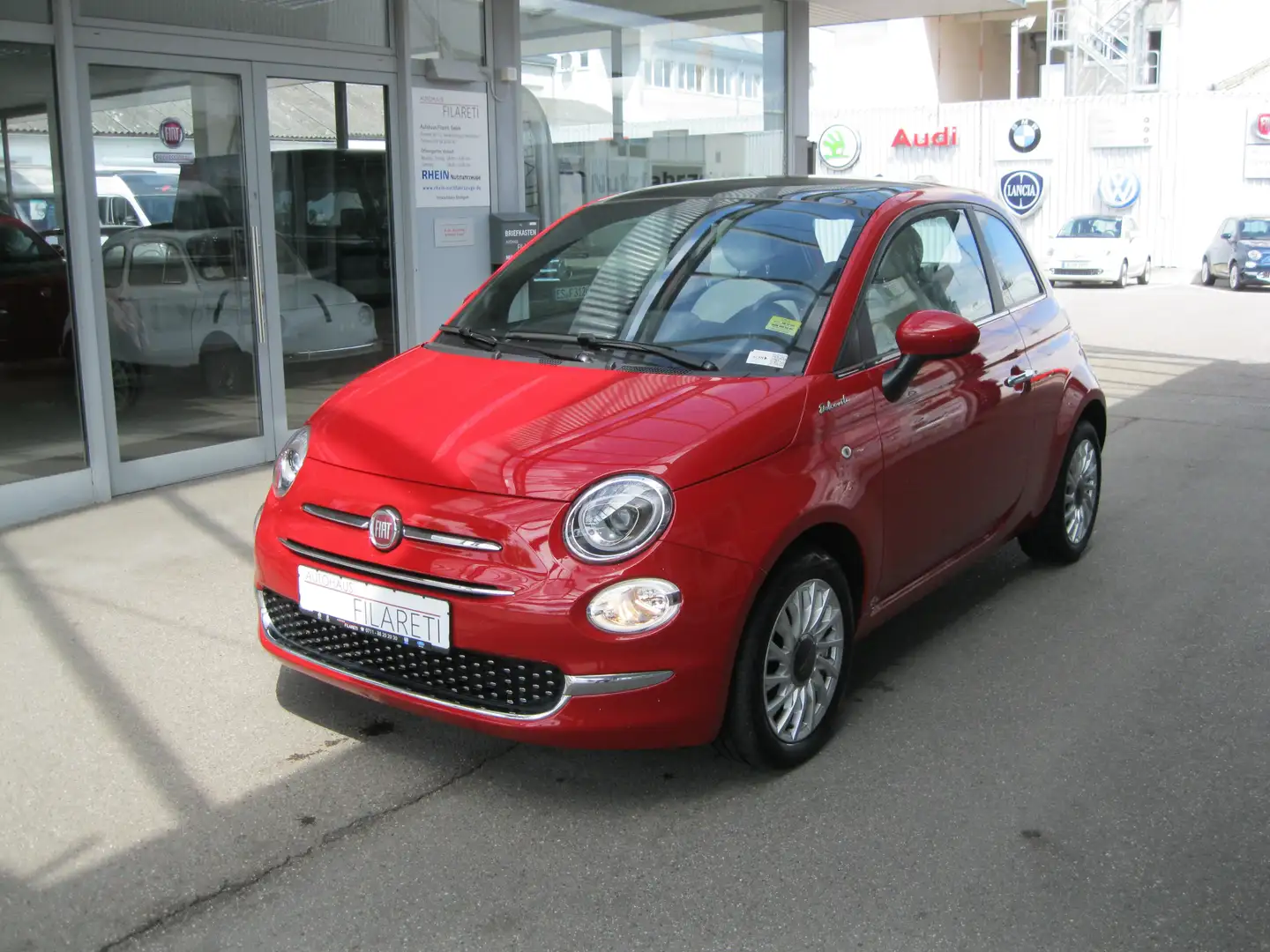 Fiat 500 Dolcevita 1,0l 51Kw Hybrid Carplay-Klima-ZV-Tempom Rouge - 1