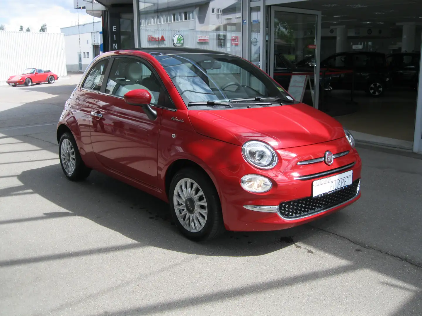 Fiat 500 Dolcevita 1,0l 51Kw Hybrid Carplay-Klima-ZV-Tempom Rouge - 2