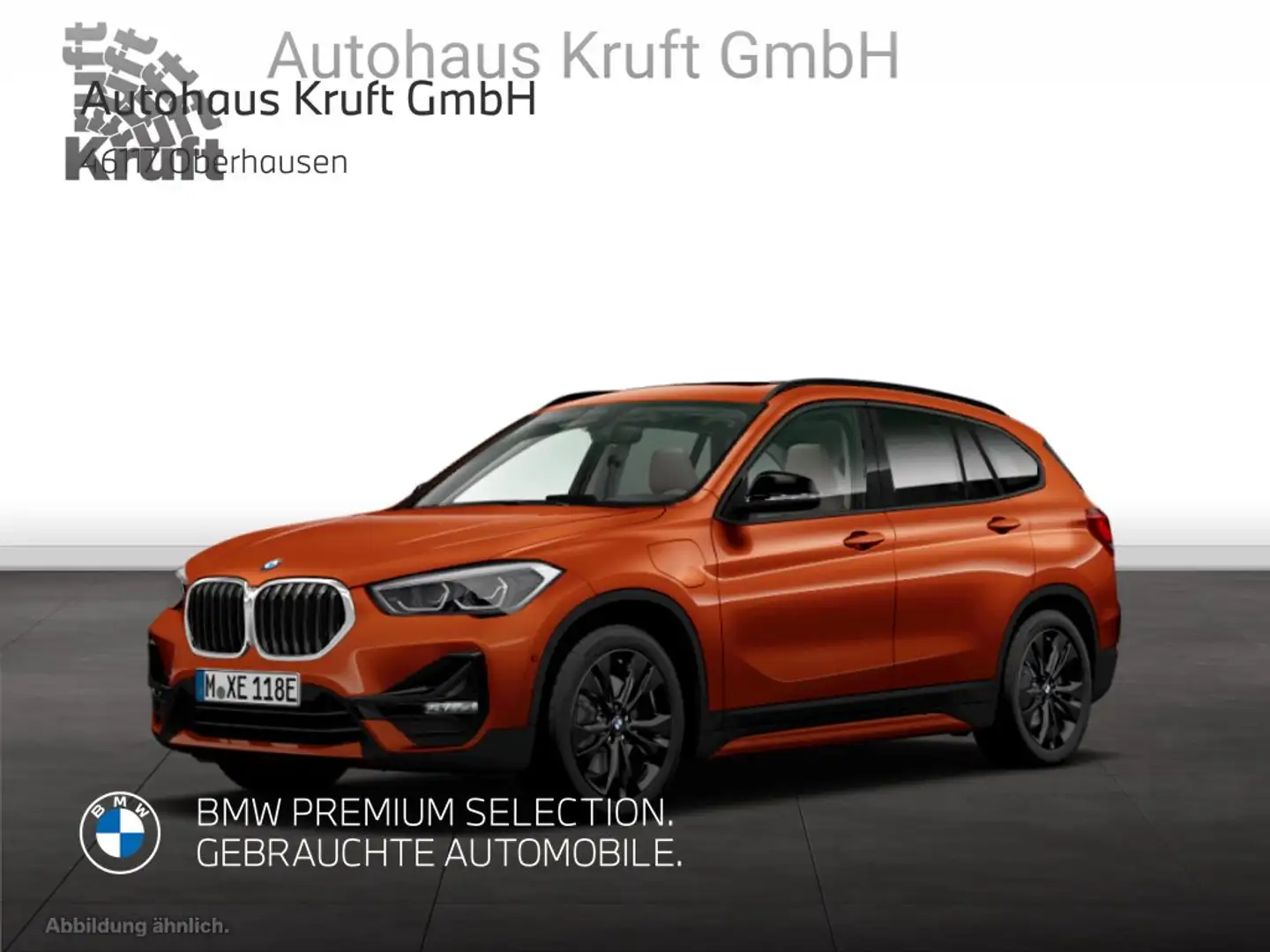 BMW X1 xDrive25e SPORT LINE+NAV PLUS+PANO+KAMERA+LED+LEDE Orange - 2