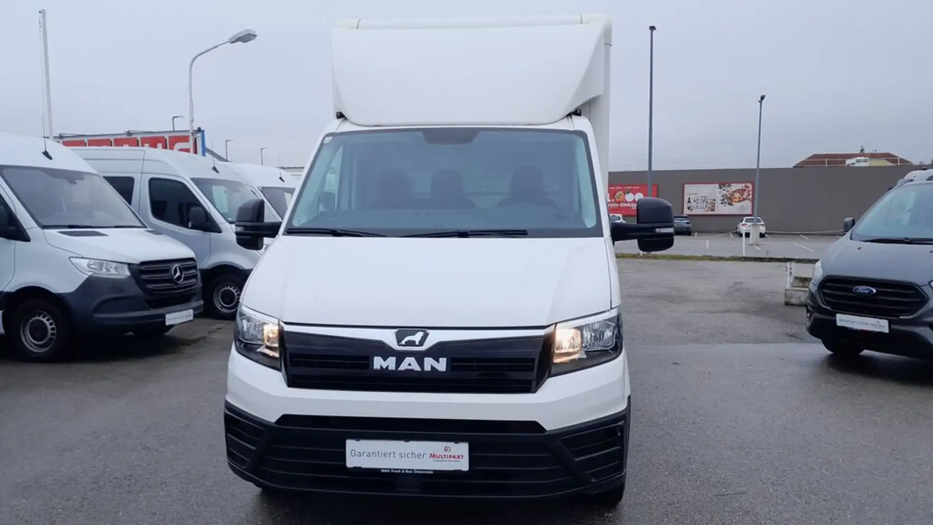 MAN TGE TGE 2,0TDI Koffer mit LBW *Netto €28.325,-* Weiß - 2