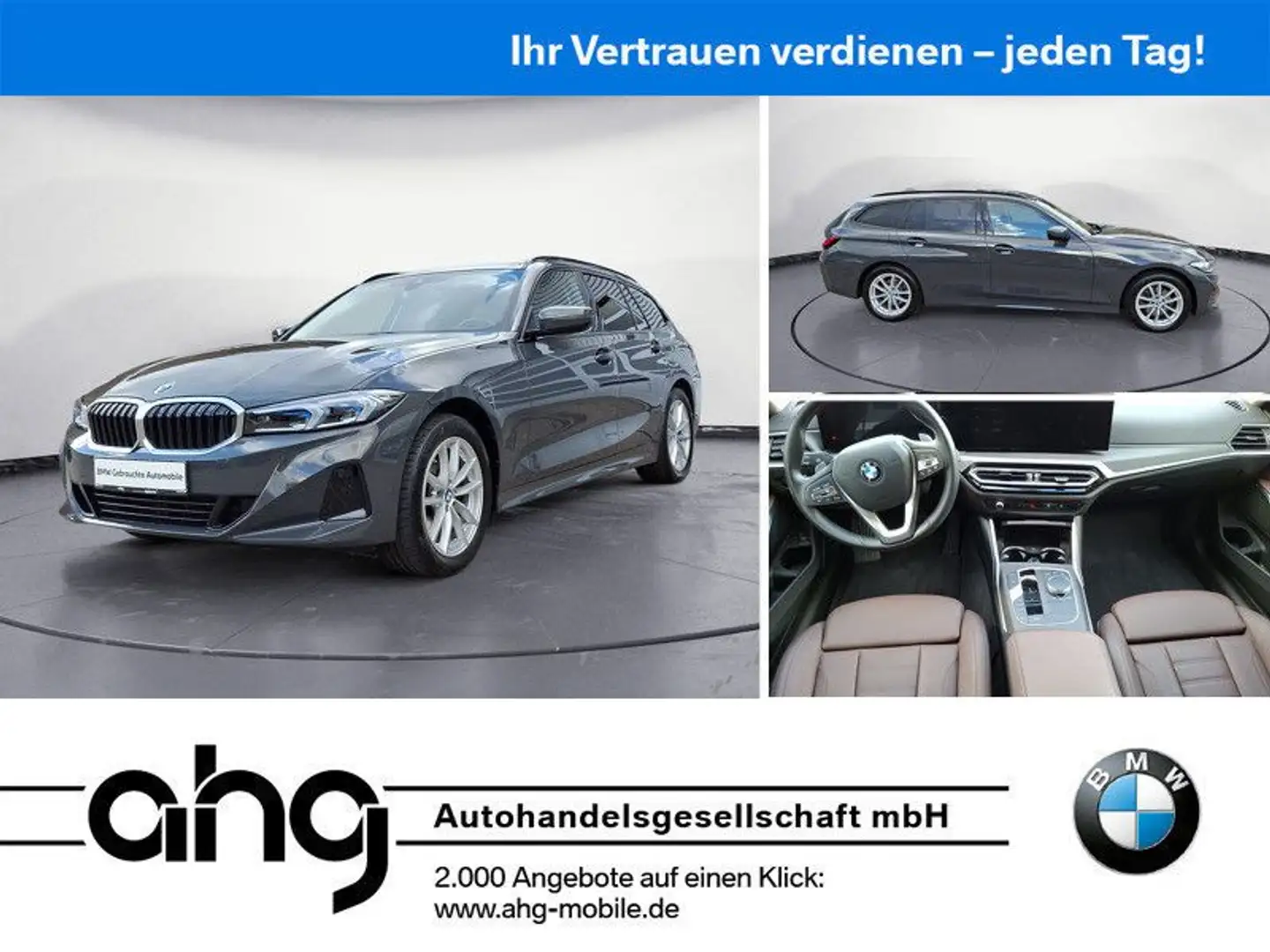 BMW 320 d xDrive Touring Automatic Innovationsp., Ada Grau - 1