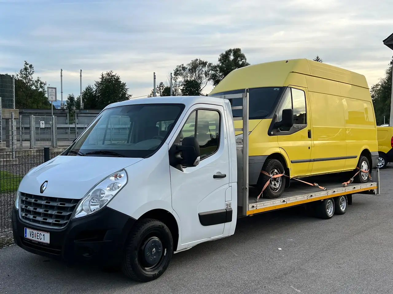 Renault Master L4 3,5t dci Abschleppwagen 17.900 Netto Seilwinde – Bild 2