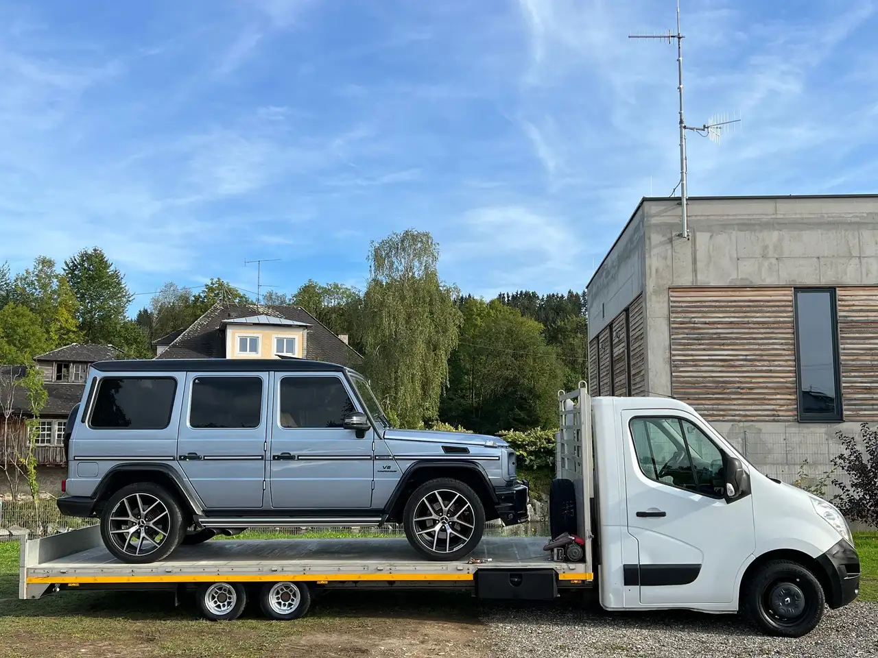 Renault Master L4 3,5t dci Abschleppwagen 17.900 Netto Seilwinde – Bild 11