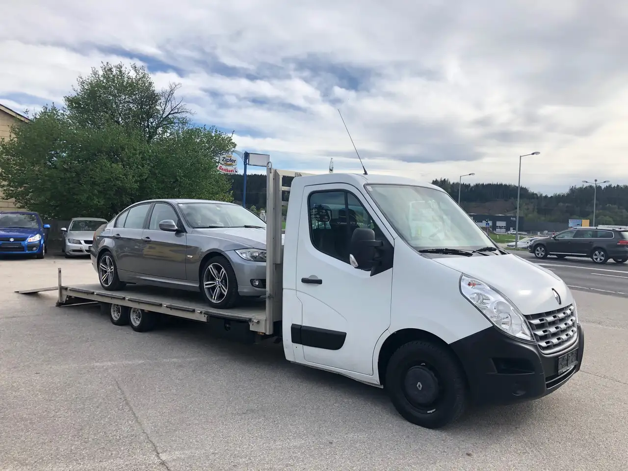 Renault Master L4 3,5t dci Abschleppwagen 17.900 Netto Seilwinde – Bild 22