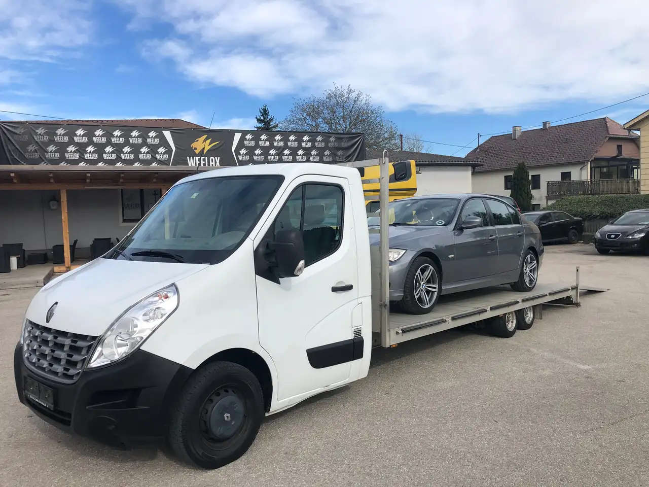 Renault Master L4 3,5t dci Abschleppwagen 17.900 Netto Seilwinde – Bild 3