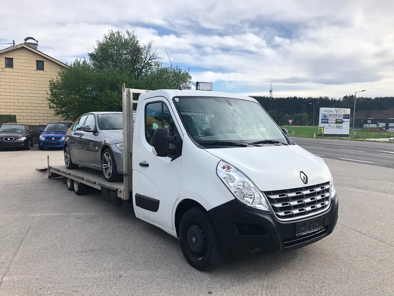 Renault Master L4 3,5t dci Abschleppwagen 17.900 Netto Seilwinde – Bild 23