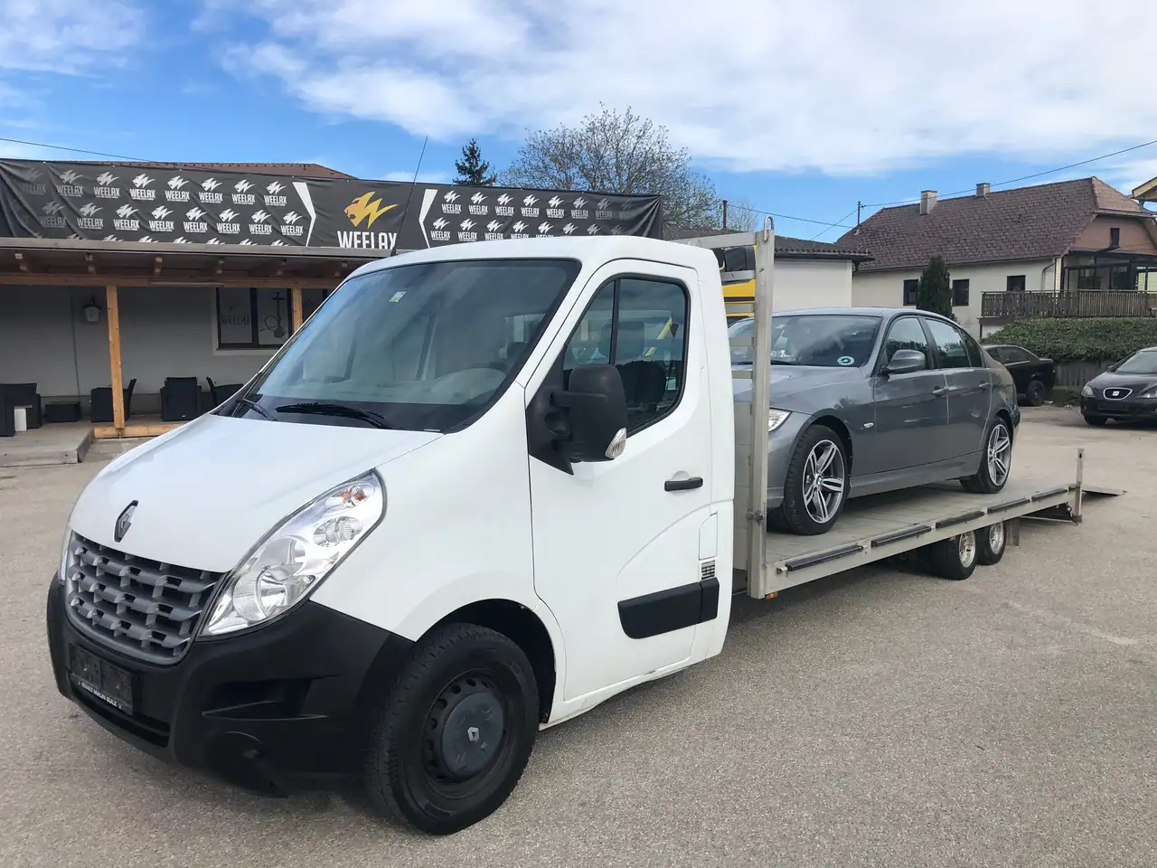 Renault Master L4 3,5t dci Abschleppwagen 17.900 Netto Seilwinde – Bild 26