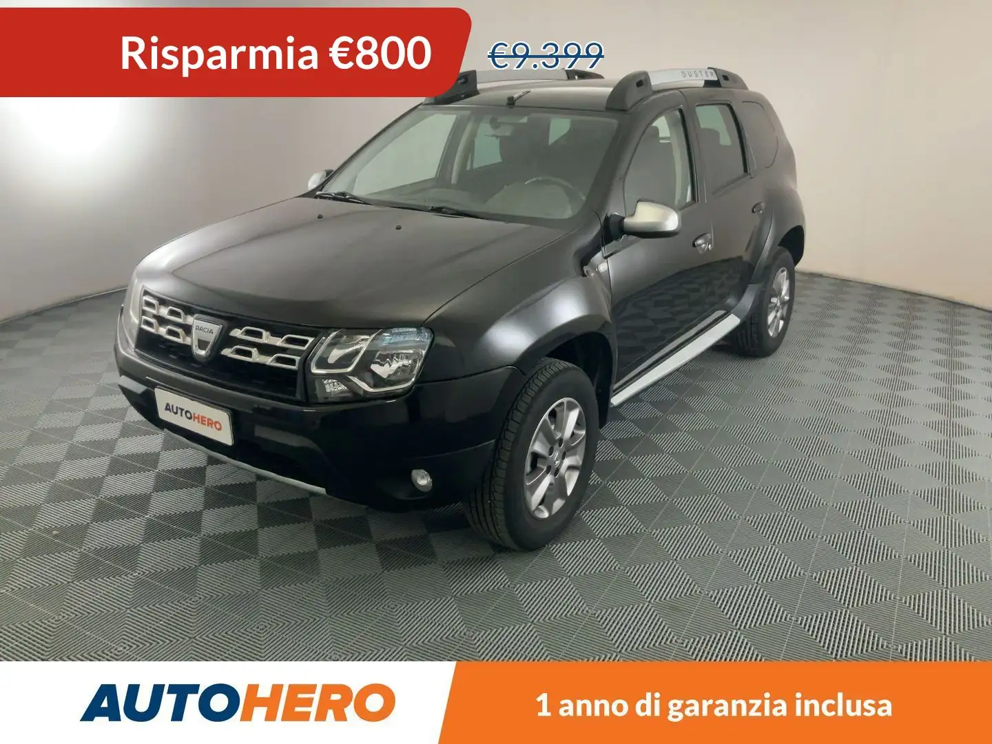 Dacia Duster 1.5 dCi Lauréate 110 CV Nero - 1