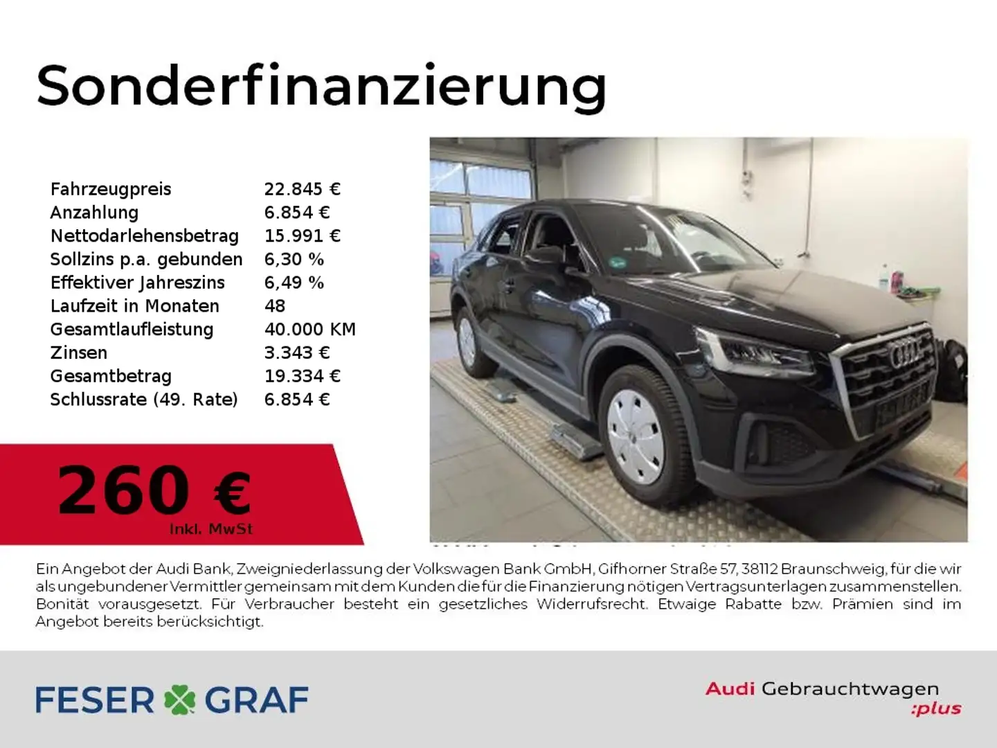 Audi Q2 35 TFSI S tronic LED,Navi,Kamera Nero - 1