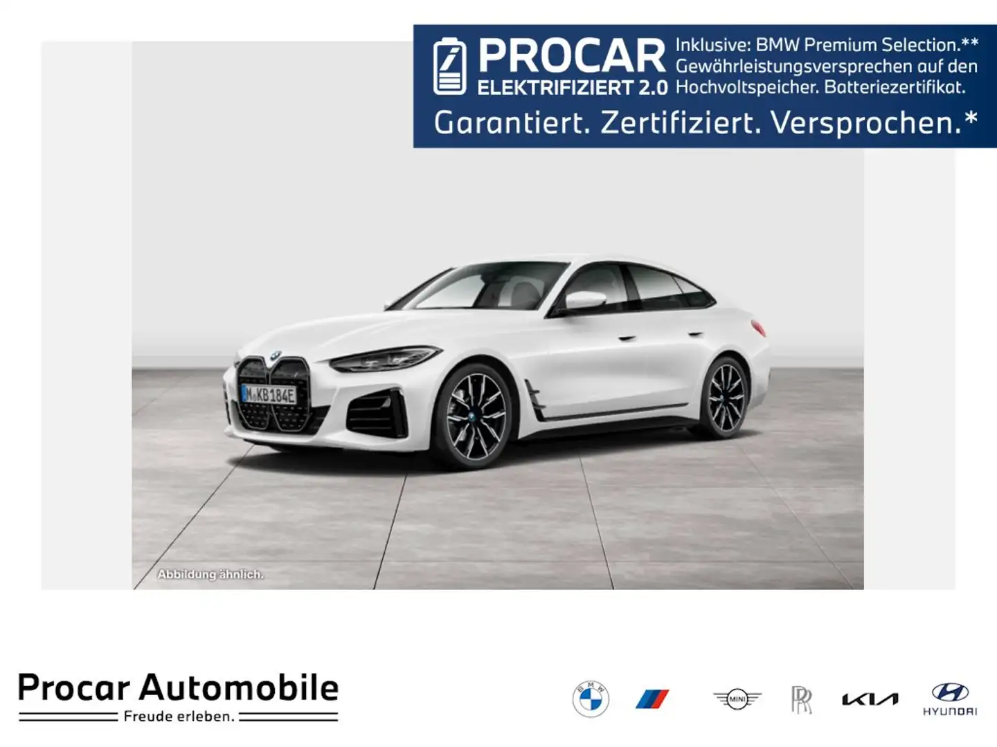 BMW i4 eDrive40 M Sport, Driving Assistant Professional, Weiß - 1