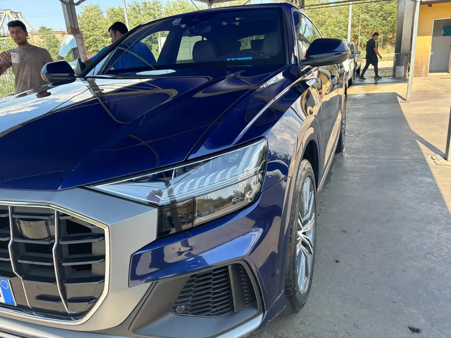 Audi Q8 Q8 I 2018 50 3.0 tdi mhev quattro tiptronic Blu/Azzurro - 2