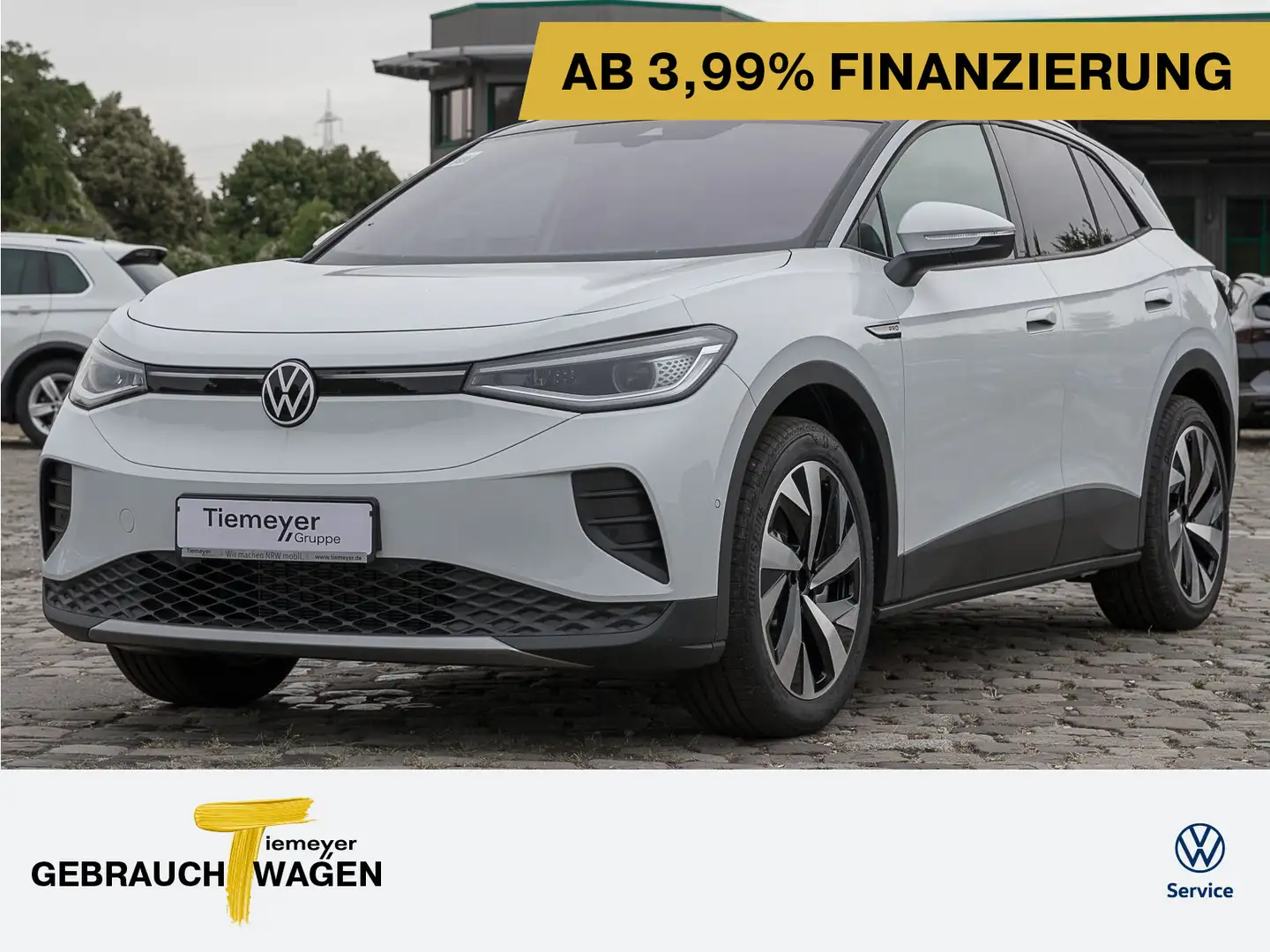 Volkswagen ID.4 PRO PERFORMANCE IQ.LIGHT LM20 AHK WÄRMEPUMP Weiß - 1