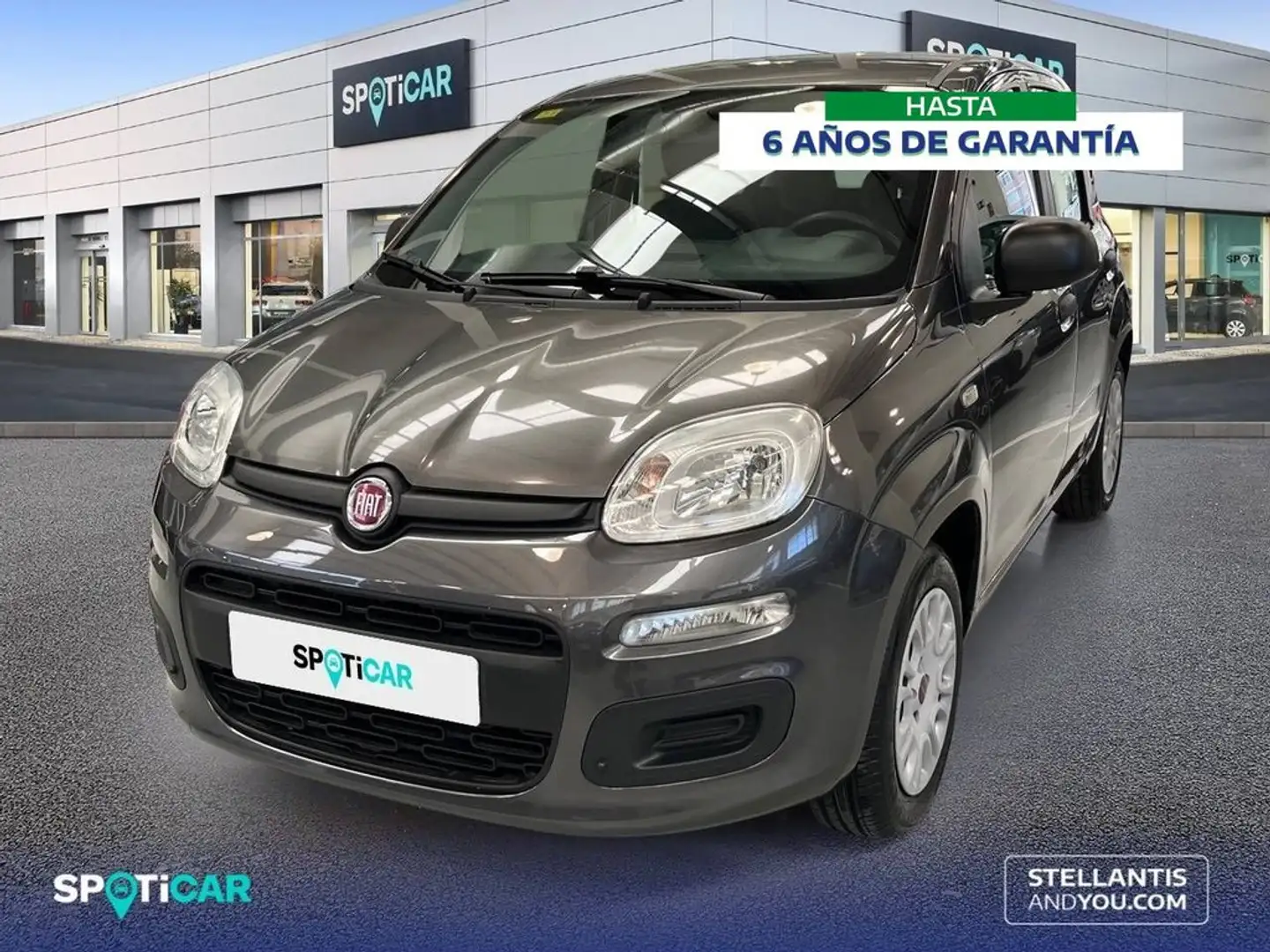 Fiat Panda 1.2 Easy Gris - 1