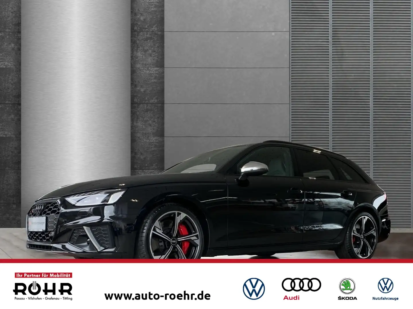 Audi S4 Avant (PDC PLUS.SHZ.NAVI.MATRIX LED) 3.0 TDI Tiptr Чорний - 1