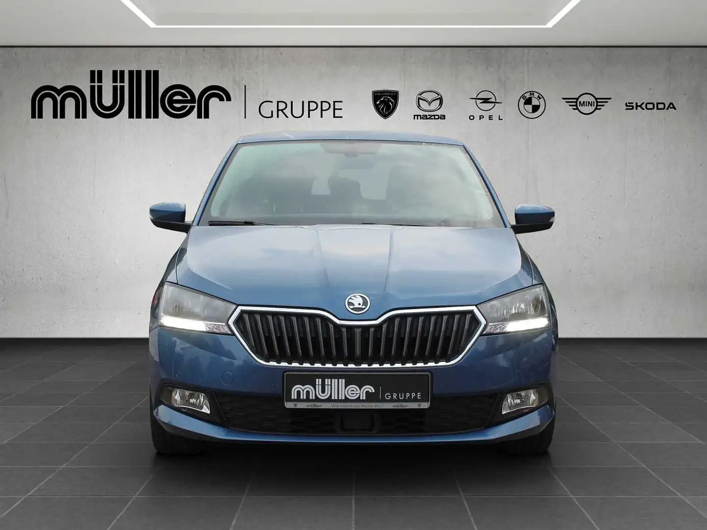 Skoda Fabia III 1.0 TSI Clever Bleu - 2