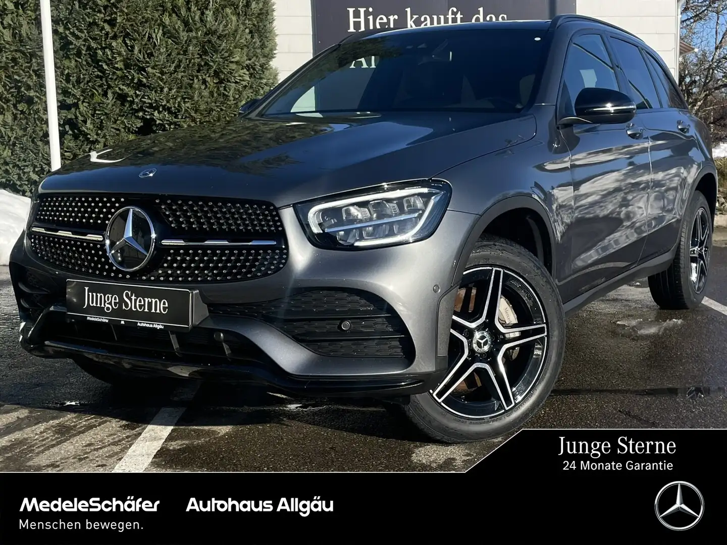 Mercedes-Benz GLC 300 GLC 300 de 4M AMG Night AHK Pan Keyl Soundsystem Grau - 1