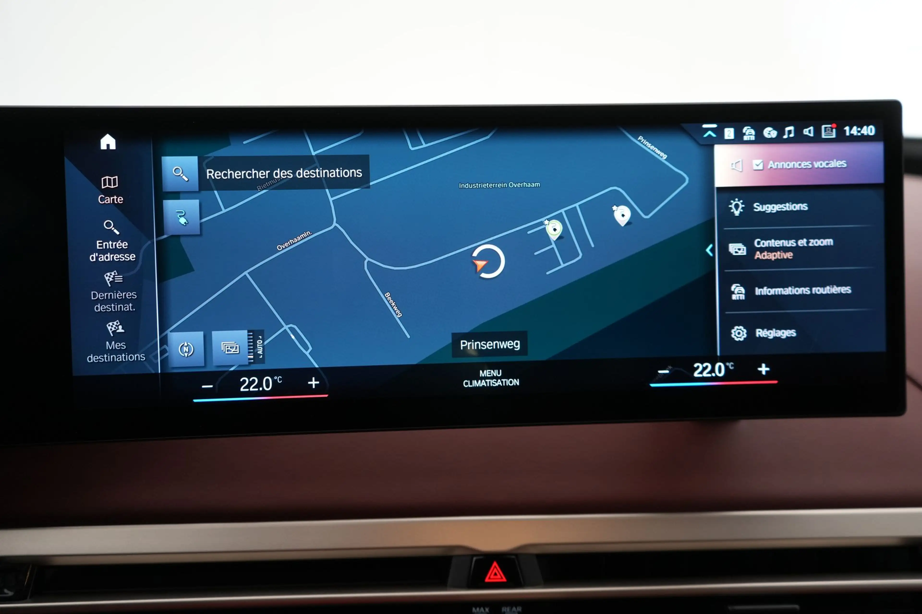 BMW iX 100 kWh xDrive50 Sport LEDER/CUIR LED GPS PDC 360° — photo 15
